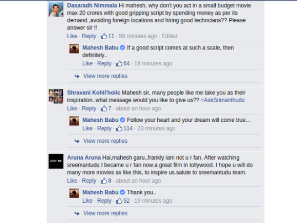 Doing A Small Movie Doing A Small Movie