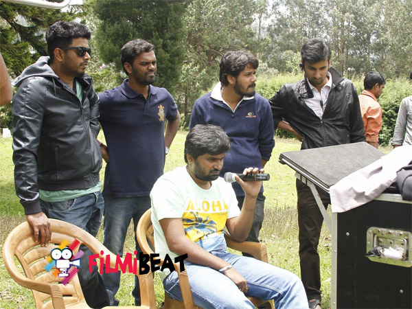Pawan Wadeyar On The Sets Of Jessie Pawan Wadeyar On The Sets Of Jessie