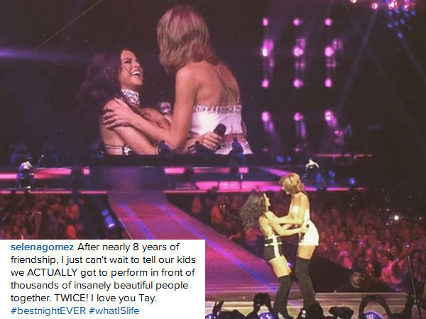 Watch Taylor Swift & Selena Gomez Perform 'Good For You'