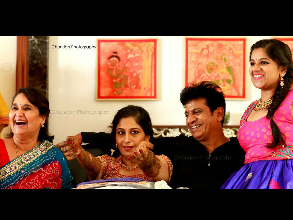 Shivarajkumar Family 