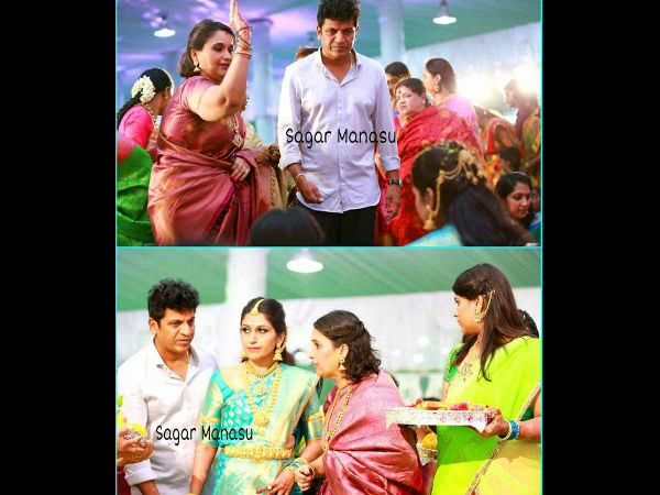 A Family Picture Of Shivarajumar Family 