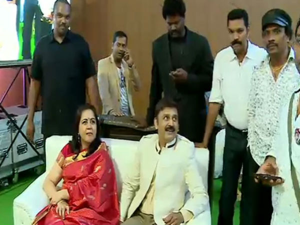 Ramesh With Wife Archana Aravind 