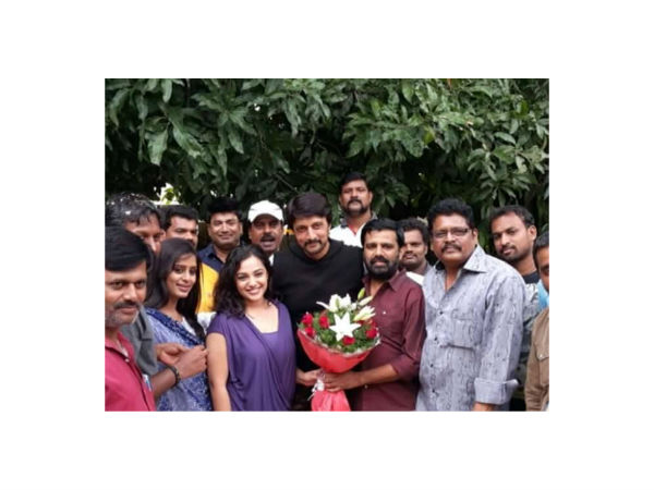 Birthday Celebrations On The Sets Of KS Ravikumar's Next! 