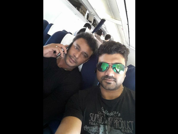 Srujan And Darshan Off To Mumbai 