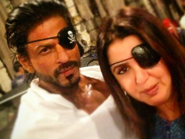 Farah-Shahrukh's Crazy Pic