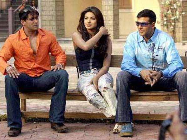 A Still From The Sets Of Mujhse Shaadi Karogi A Still From The Sets Of Mujhse Shaadi Karogi