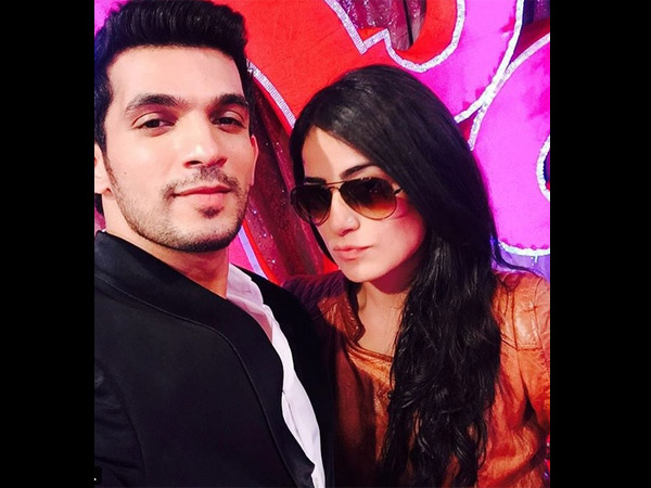 Arjun Bijlani With Radhika Madan Arjun Bijlani With Radhika Madan