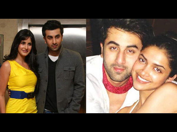 Ranbir With Kat And Dips