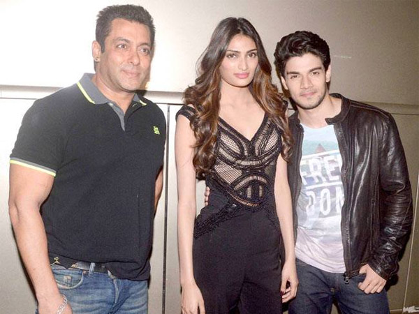 Salman With Athiya And Sooraj