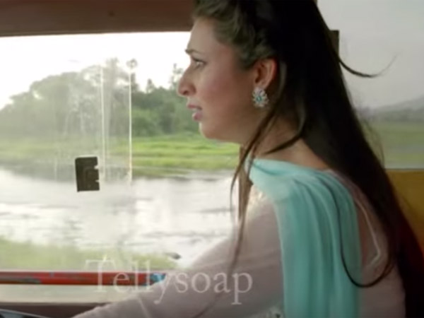 Ishita Driving The Bus