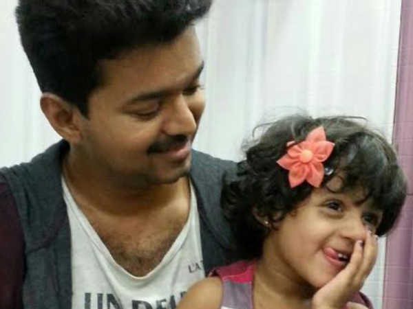 Vijay As A Loving Father Vijay As A Loving Father