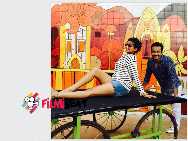 Priyamani With Her Fiance 