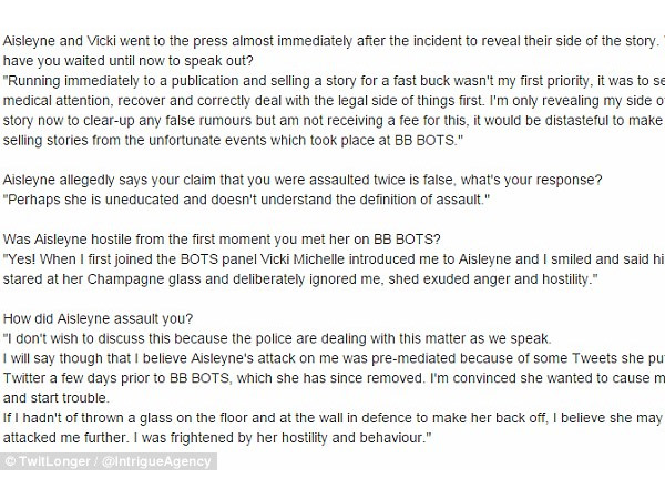 More Drama: Farrah Abraham To Take Legal Action Post Aisleyne Horgan-Wallace Assault