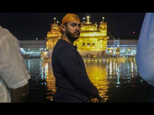 Aamir In Temple Aamir In Temple