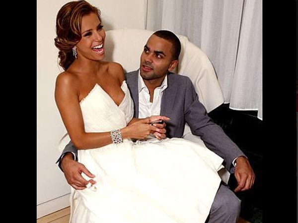 Eva Longoria and Tony Parker 