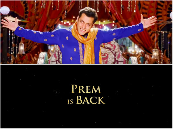 Salman As Prem Is Back! Salman As Prem Is Back!