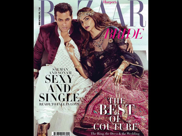 Salman-Sonam On The Cover