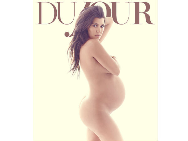 Kourtney Kardashian Bares It All, Shows Derriere For An Arty Shoot