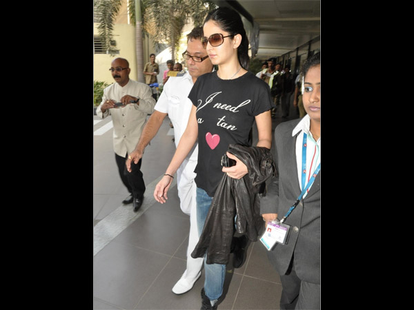 Katrina At Airport