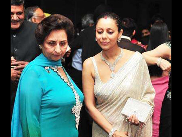 Gauri With Mother