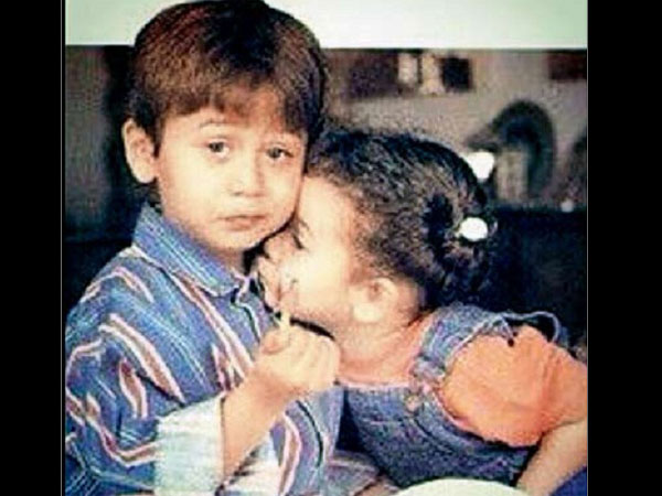 Brother-Sister Moment