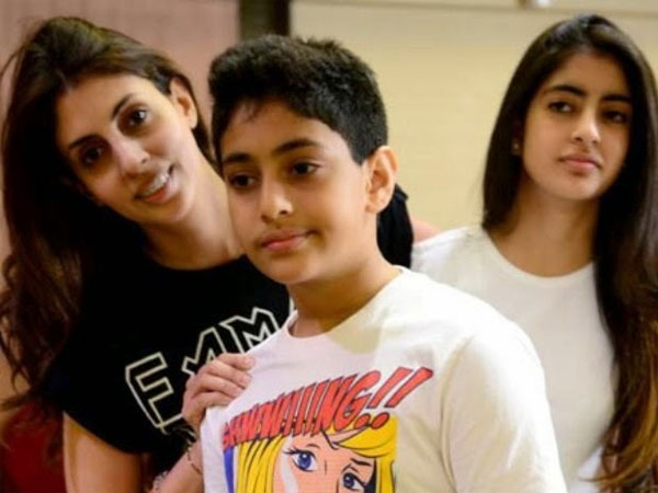 With Mom and Bro With Mom and Bro