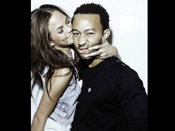Chrissy Teigen and John Legend