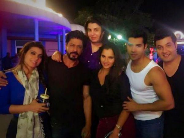 When Sania Met Farah & SRK's Dilwale Team