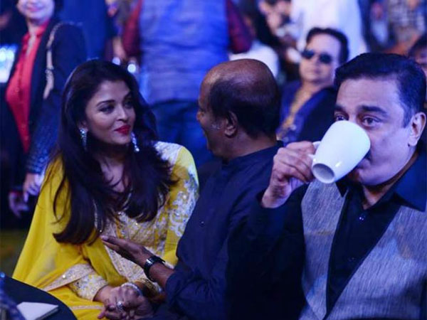 With Rajni And Kamal