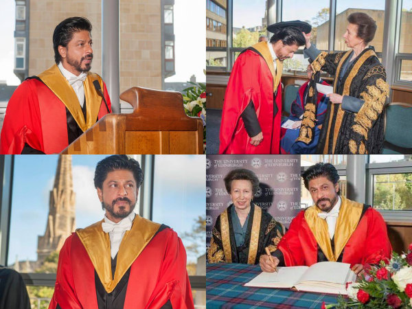 SRK Receiving His Honorary Doctorate Degree