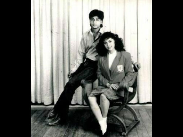 Shahrukh Khan And Juhi Chawla