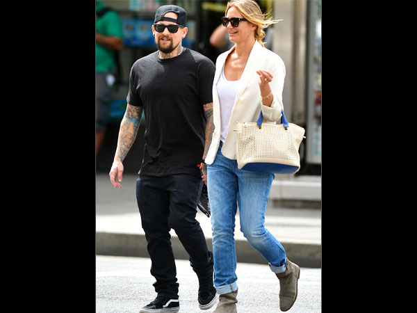 Cameron Diaz And Benji Madden 