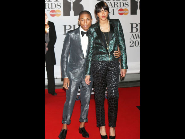 Pharell Williams And Helen Lasichanh 