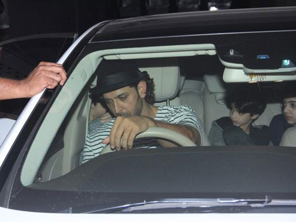 Hrithik On The Front Seat 