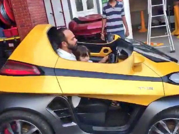 AbRam On the Sets Of Dilwale AbRam On the Sets Of Dilwale