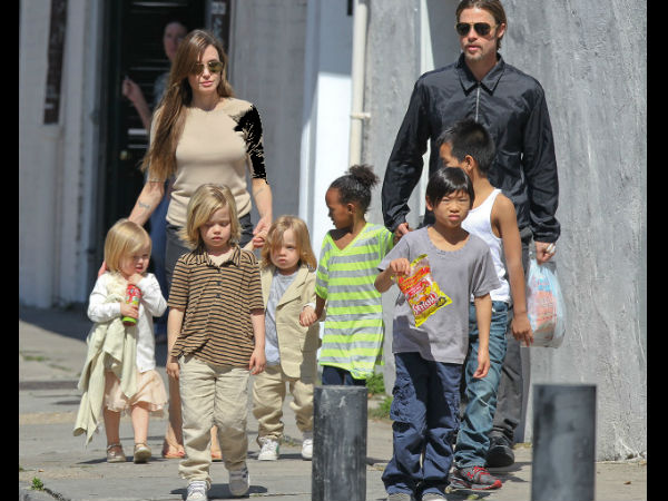 Brad Pitt Goes Shirtless, Calls His Wife A Sexy Boss!