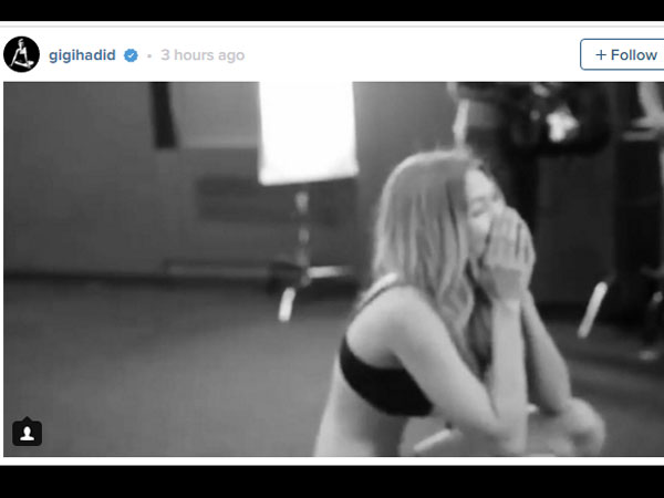 Gigi Hadid On Victoria Secret's Fashion Show!