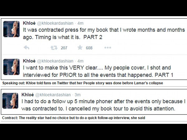 Shocking! Khloe & Lamar Not Patching Up?