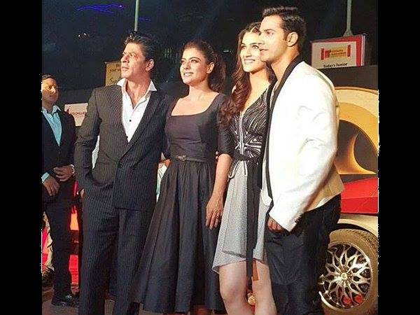 SRK-Kajol-Varun-Kriti 