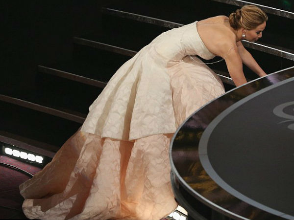 Oops! Jennifer Lawrence Falls Yet Again!