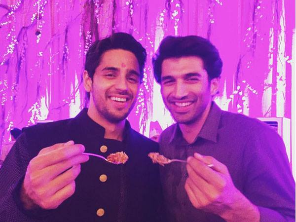 Sidharth With Aditya Roy Kapoor Sidharth With Aditya Roy Kapoor
