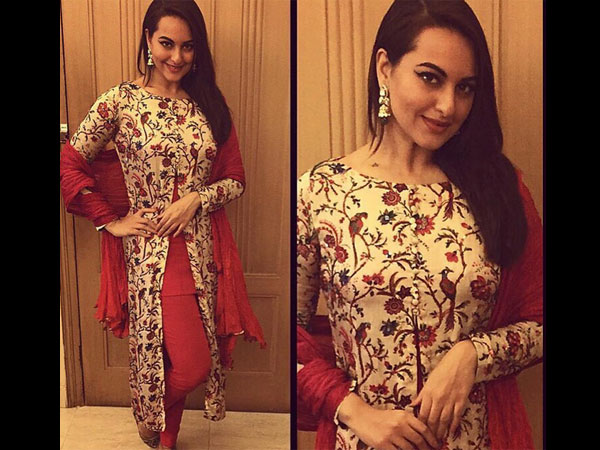 Sonakshi In Kashmiri Jacket Sonakshi In Kashmiri Jacket