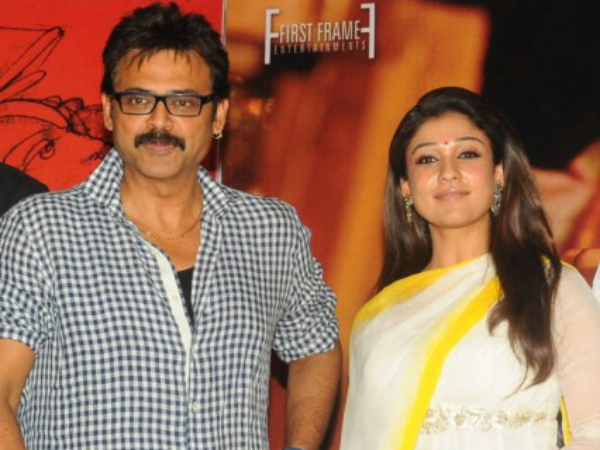 WHOA! Venkatesh & Nayantara To Team Once Again WHOA! Venkatesh & Nayantara To Team Once Again