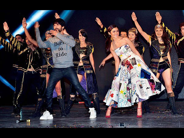 Shahid Kapoor and Alia Bhatt