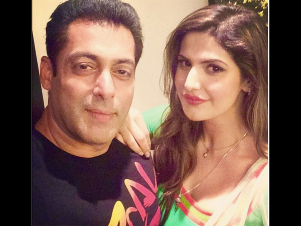 Salman With Zareen