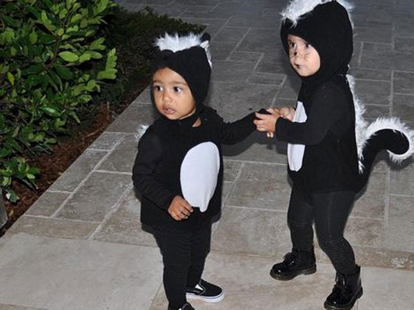 The Furry Skunk Look