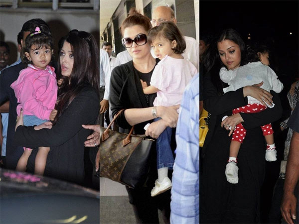Aaradhya With Mom