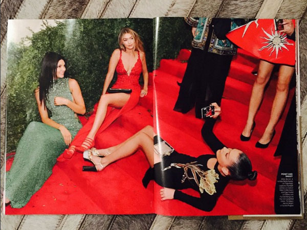 Red Carpet With Baby Sister