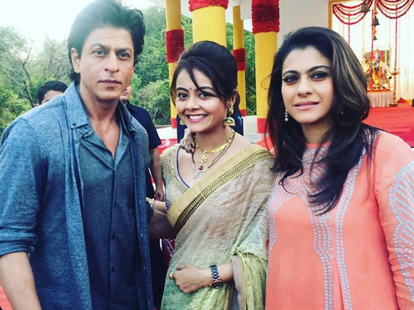 Devoleena With Kajol & SRK