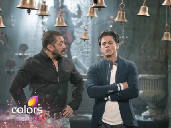 Salman-SRK's Conversation In The Promo Salman-SRK's Conversation In The Promo